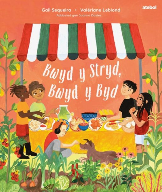Book cover of: Bwyd y stryd, bwyd y byd. By: Gail Sequeira