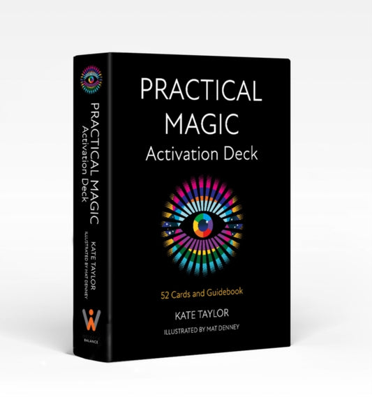 Book cover of: Practical Magic Activation Deck. By: Kate Taylor