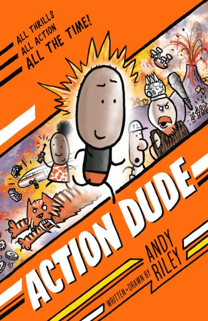 Book cover of: Action Dude. By: Andy Riley