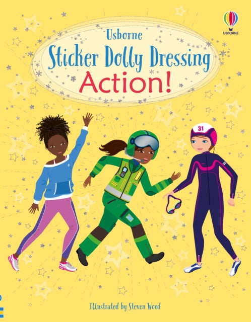 Book cover of: Sticker Dolly Dressing Action!. By: WATT, FIONA