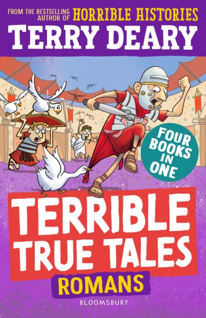 Book cover of: Terrible True Tales: Romans. By: Terry Deary