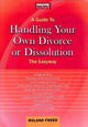 Book cover of: Guide to Handling Your Own Divorce or Dissolution. By: Roland Freed