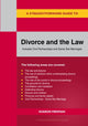 Book cover of: Straightforward Guide to Divorce and the Law. By: Sharon Freeman