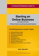 Book cover of: Straightforward Guide to Starting An Online Business. By: Paul Welwyn