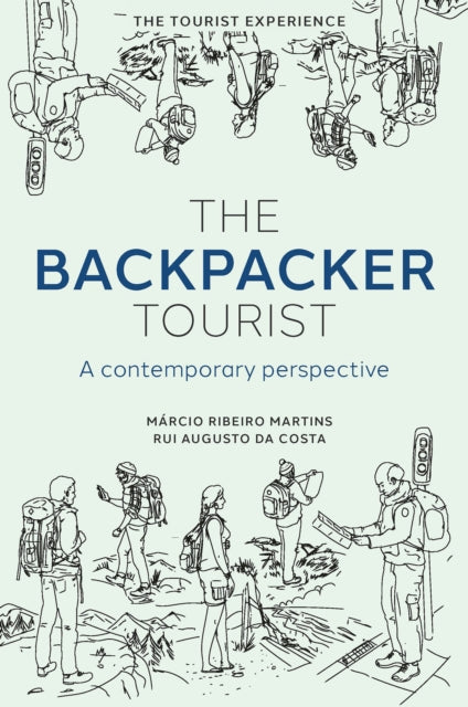Book cover of: Backpacker Tourist. By: Márcio Ribeiro Martins