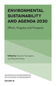 Book cover of: Environmental Sustainability and Agenda 2030. By: Venancio Tauringana
