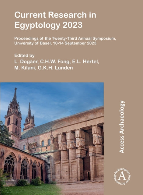 Book cover of: Current Research in Egyptology 2023. By: L. Dogaer