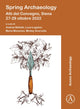 Book cover of: Spring Archaeology: Atti del Convegno, Siena 27-29 ottobre 2022. By: Andrea Bellotti