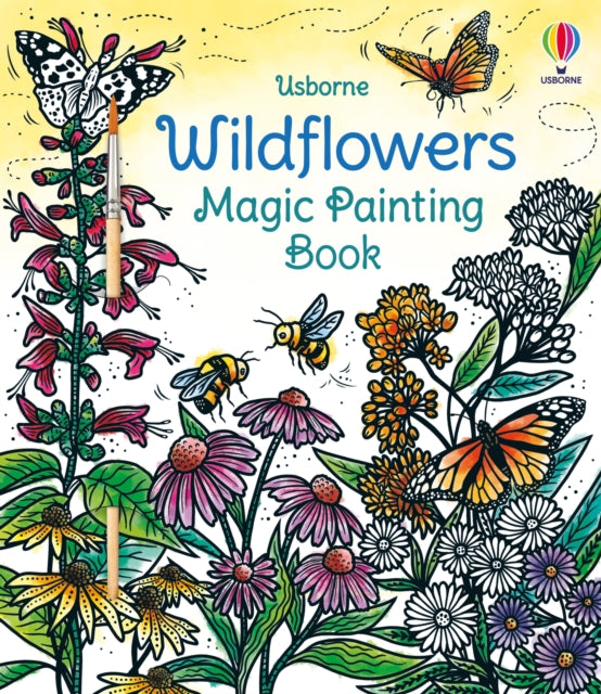 Book cover of: Wildflowers Magic Painting Book