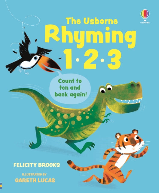 Book cover of: Rhyming 123. By: BROOKS, FELICITY