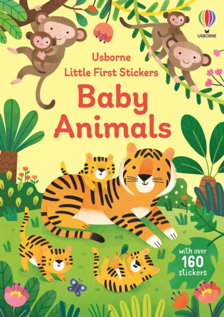 Book cover of: Little First Stickers Baby Animals