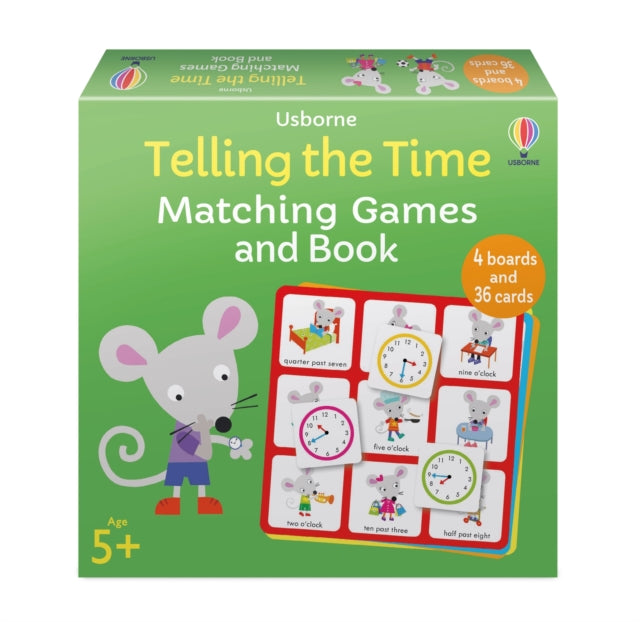 Book cover of: Telling the Time Matching Games and Book