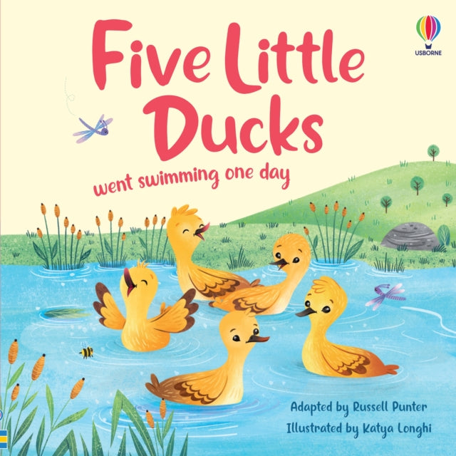 Book cover of: Five Little Ducks went swimming one day. By: Russell Punter