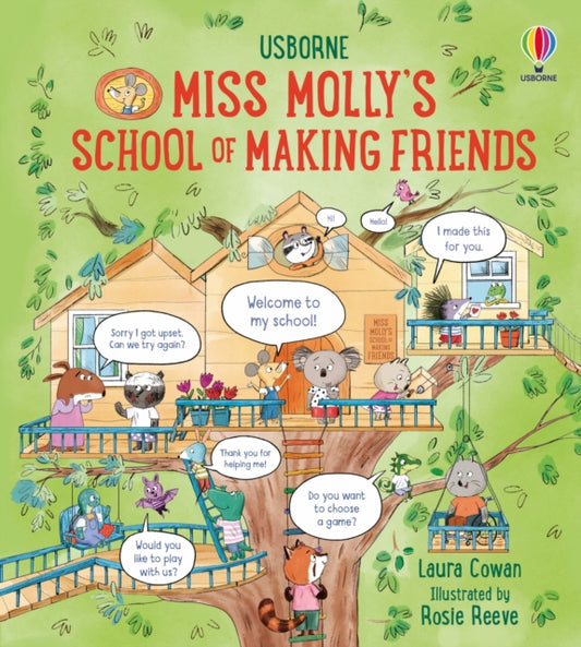 Book cover of: Miss Molly's School of Making Friends. By: Laura Cowan