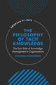 Book cover of: Philosophy of Tacit Knowledge. By: Jon-Arild Johannessen