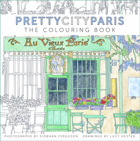 Book cover of: prettycityparis: The Colouring Book