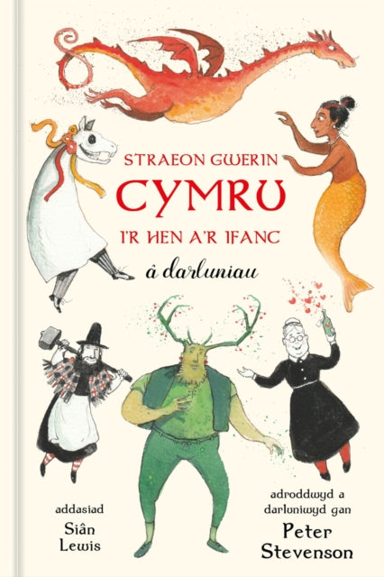 Book cover of: Straeon Gwerin Cymru. By: Peter Stevenson