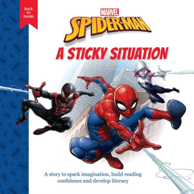 Book cover of: Disney Back to Books: Spider-Man - A Sticky Situation