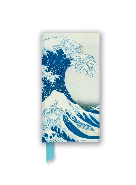 Book cover of: Katsushika Hokusai: The Great Wave (Foiled Slimline Journal). By: Flame Tree Studio