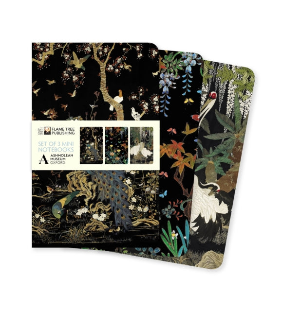 Book cover of: Ashmolean Museum Set of 3 Mini Notebooks. By: Flame Tree Studio