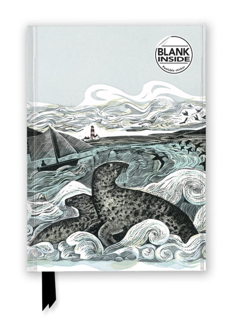 Book cover of: Angela Harding: Seal Song (Foiled Blank Journal). By: Flame Tree Studio
