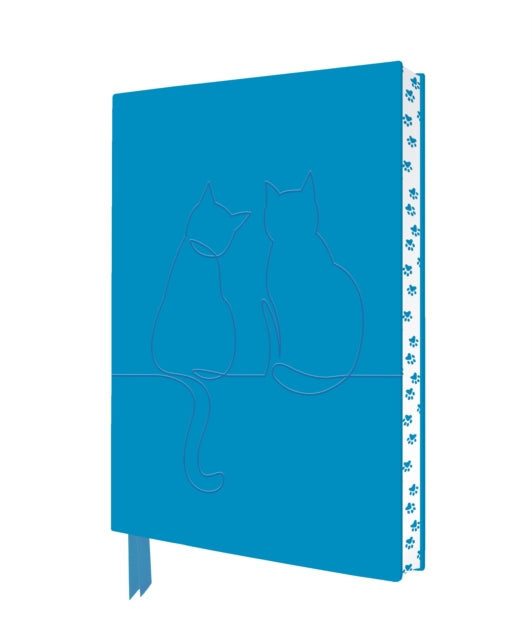 Two Happy Cats Artisan Art Notebook (Flame Tree Journals) 9781804176597 Flame Tree Studio