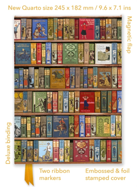 Book cover of: Bodleian Libraries: High Jinks Bookshelves (Foiled Quarto Journal). By: Flame Tree Studio