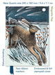 Book cover of: Angela Harding: Shooting Stars (Foiled Quarto Journal). By: Flame Tree Studio