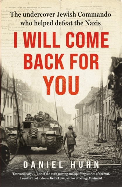 Book cover of: I Will Come Back for You. By: Daniel Huhn