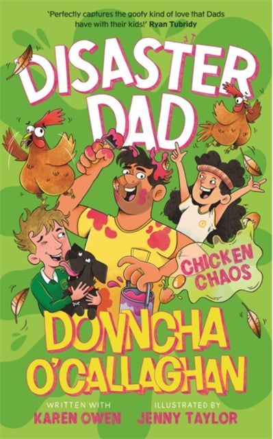 Book cover of: Disaster Dad: Chicken Chaos. By: Donncha OCallaghan