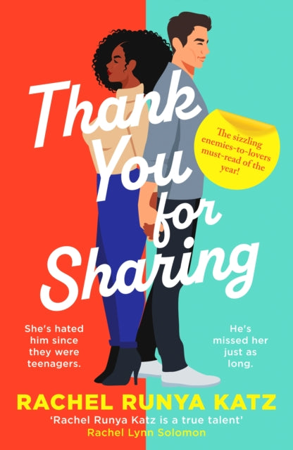 Thank You For Sharing, You will fall in love with this spicy, captivating and emotional read 9781804363270 Rachel Runya Katz