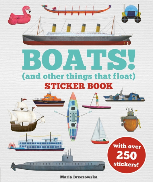 Boats! Sticker Book, (And Other Things That Float) 9781804537893 Bryony Davies