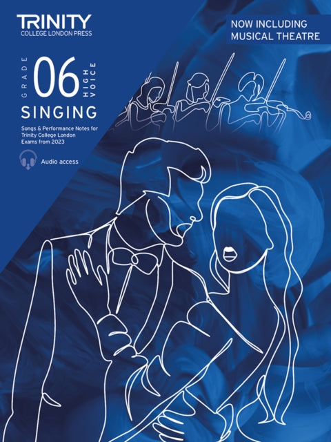 Book cover of: Trinity College London Singing Exam Pieces from 2023 Grade 6 high voice
