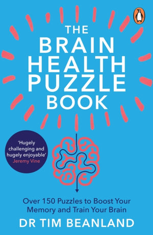 Brain Health Puzzle Book, Over 150 Puzzles to Boost Your Memory and Train Your Brain