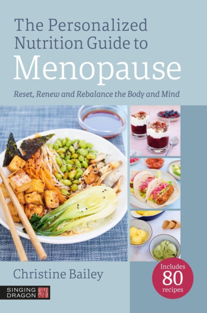 Book cover of: Personalized Nutrition Guide to Menopause. By: Christine Bailey