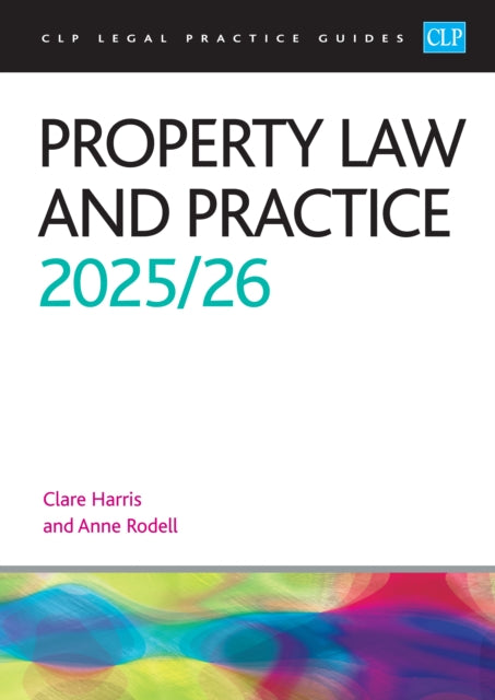 Book cover of: Property Law and Practice 2025/26