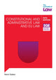 Book cover of: SQE Constitutional and Administrative Law and EU Law 5e