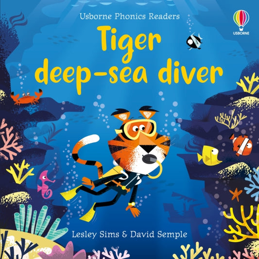Tiger deep-sea diver 9781805072164 Lesley Sims