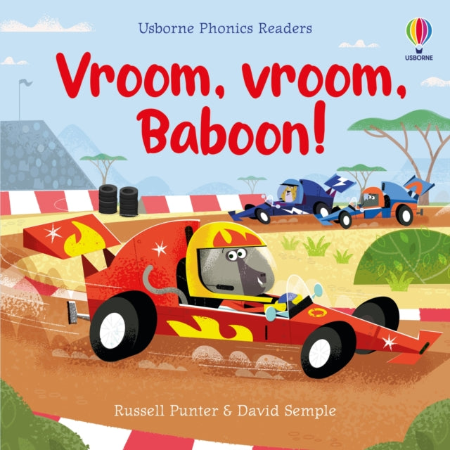 Vroom, vroom, Baboon! 9781805072171 Russell Punter