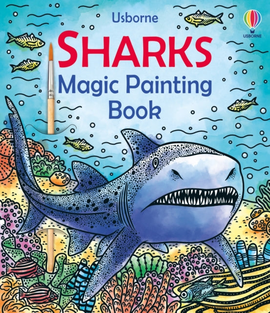 Book cover of: Sharks Magic Painting Book
