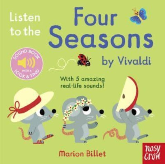 Listen to the Four Seasons by Vivaldi 9781805130543 Marion Billet