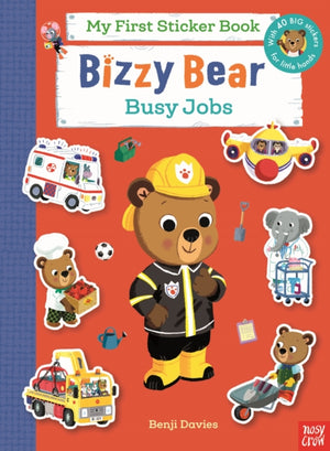 BIZZY BEAR MY FIRST STICKER BK BUSY JOBS