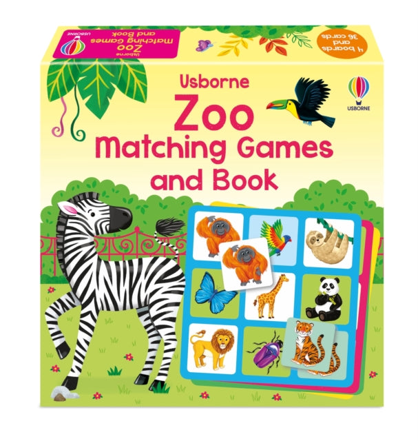 Book cover of: Zoo Matching Games and Book