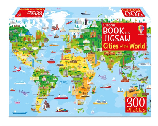 Book cover of: BOOK AND JIGSAW CITIES OF THE WORLD. By: SAM SMITH