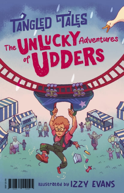 Book cover of: Unlucky Adventures of Udders / The Legend of Lucky Luke. By: DUNNE, BILLY