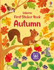 Book cover of: First Sticker Book Autumn