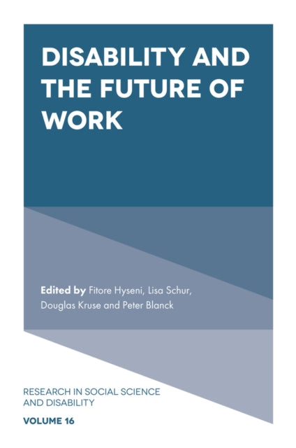 Book cover of: Disability and the Future of Work