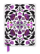 Book cover of: Nina Pace: Purple Flowers (Foiled Journal)