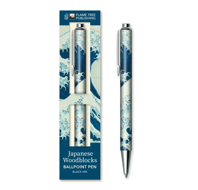 Book cover of: Katsushika Hokusai: The Great Wave Boxed Decorative Ballpoint Pen