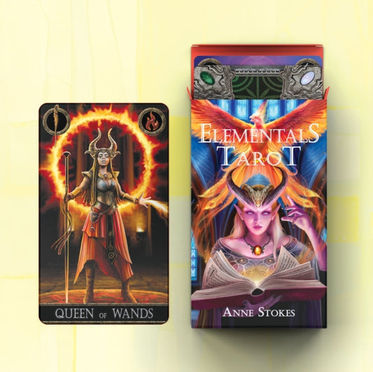 Book cover of: Anne Stokes Tarot Card Pack